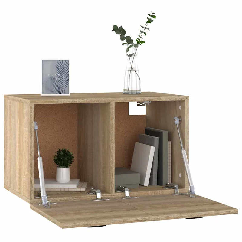 Wall Cabinet Sonoma Oak 60x36,5x35 cm Engineered Wood