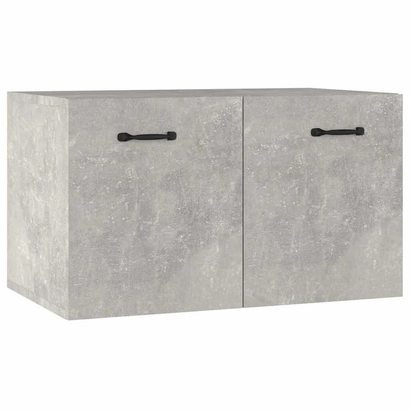 Wall Cabinet Concrete Grey 60x36,5x35 cm Engineered Wood
