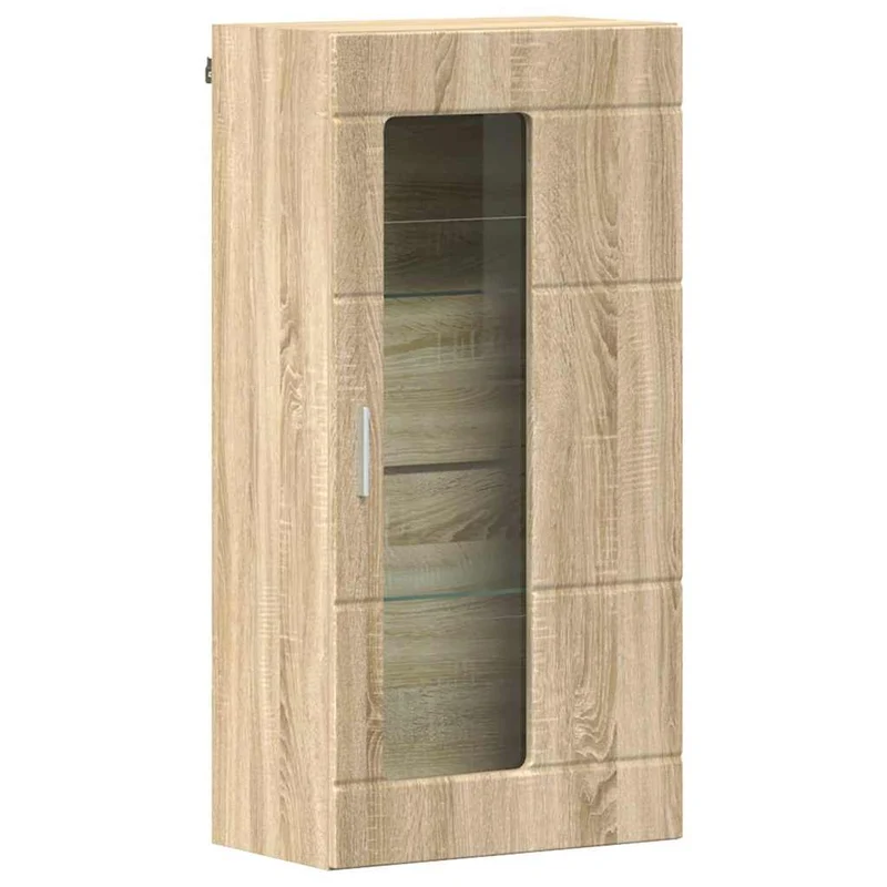TV Cabinet Set FLORIN 3 pcs Sonoma Oak Engineered Wood