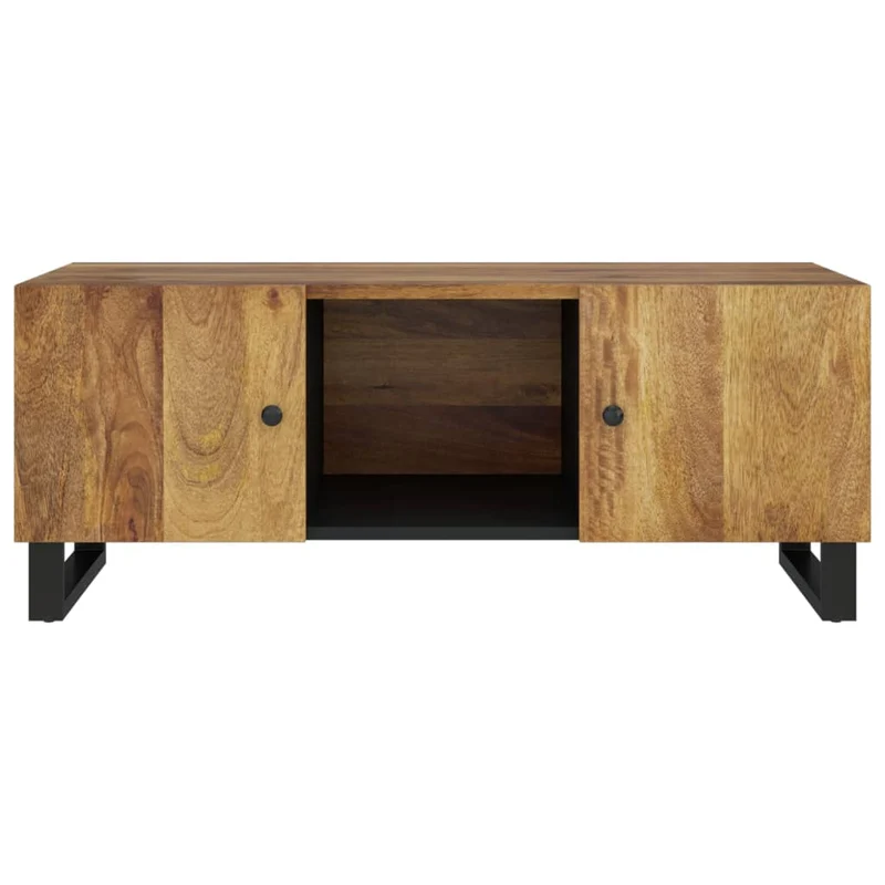 Coffee Table 100x54x40 cm Solid Wood Mango&Engineered Wood
