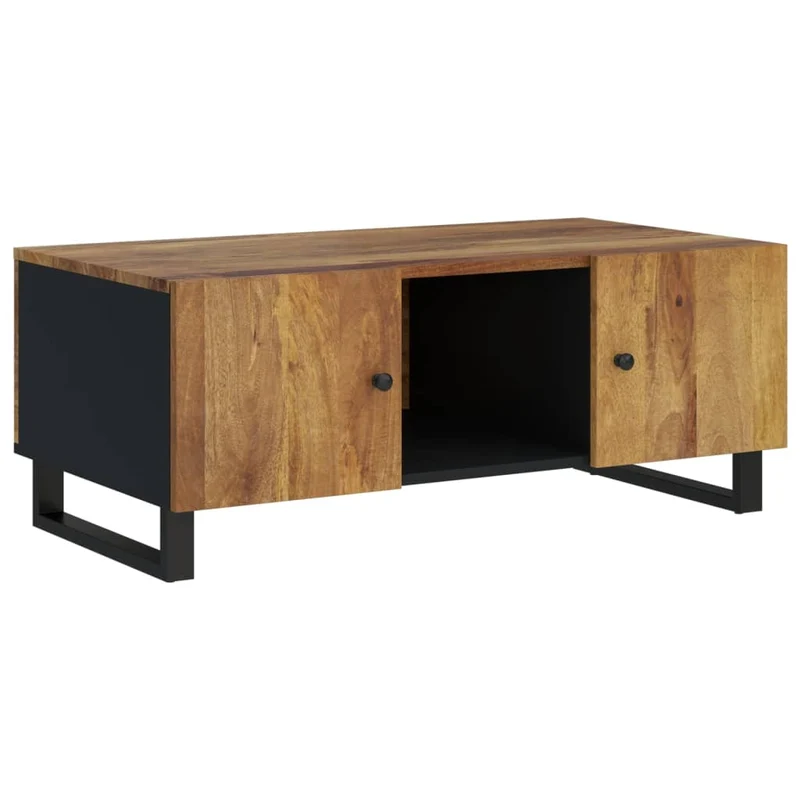Coffee Table 100x54x40 cm Solid Wood Mango&Engineered Wood
