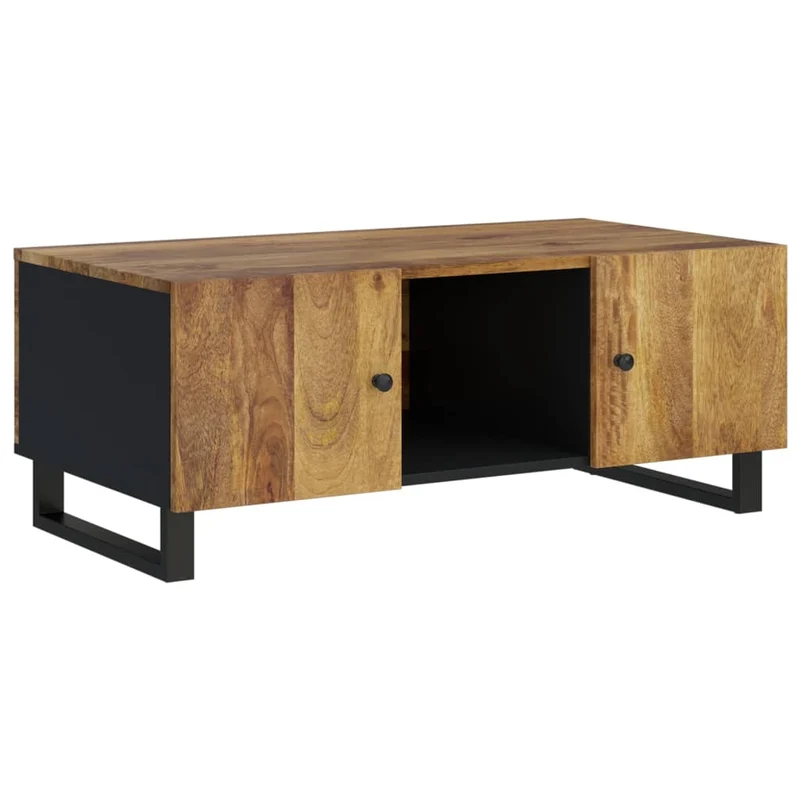Coffee Table 100x54x40 cm Solid Wood Mango&Engineered Wood