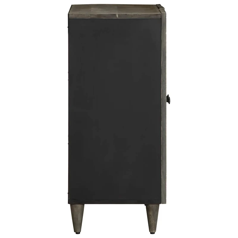 Sideboard Light Grey 60x33,5x75 cm Solid Wood Mango