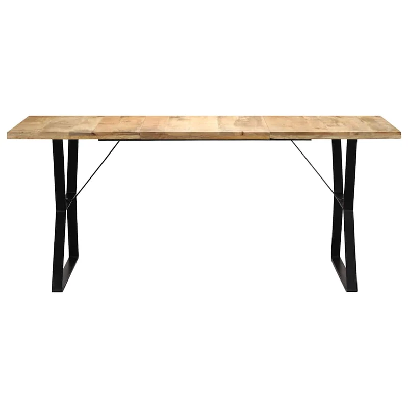 247945 vidaXL Dining Table 180x90x76 cm Solid Mango Wood