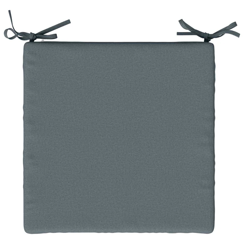 Seat Cushions SOEST 4 pcs 100% Polyester Blue 40 x 40 x 7 cm