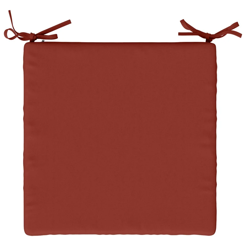 Seat Cushions SOEST 4 pcs 100% Polyester Red 40 x 40 x 7 cm