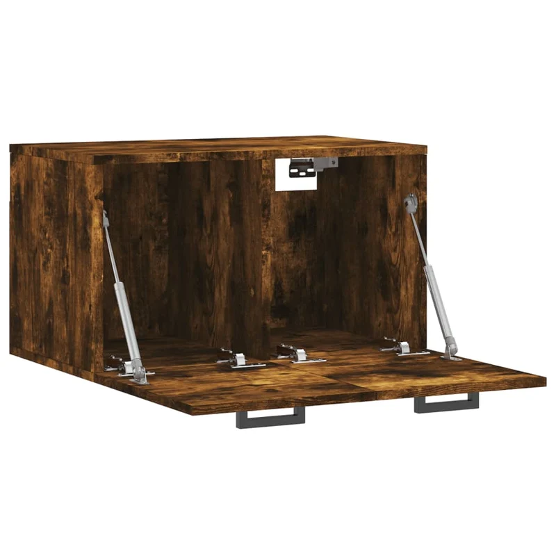 Wall Cabinet Smoked Oak 60x36,5x35 cm Engineered Wood