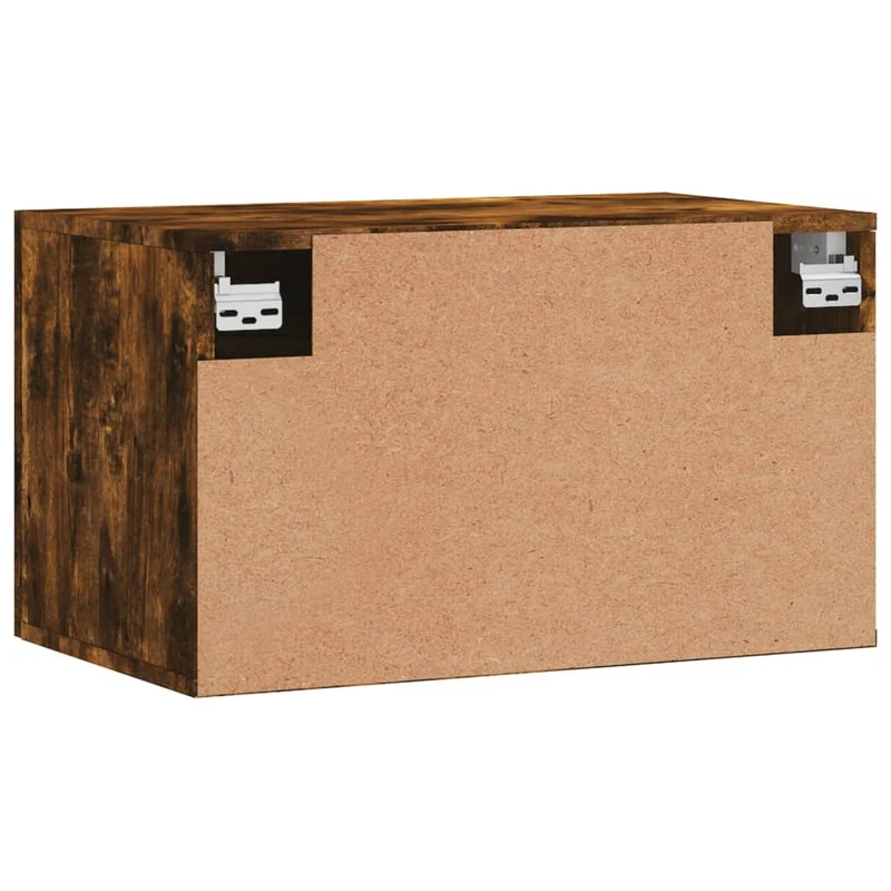 Wall Cabinet Smoked Oak 60x36,5x35 cm Engineered Wood