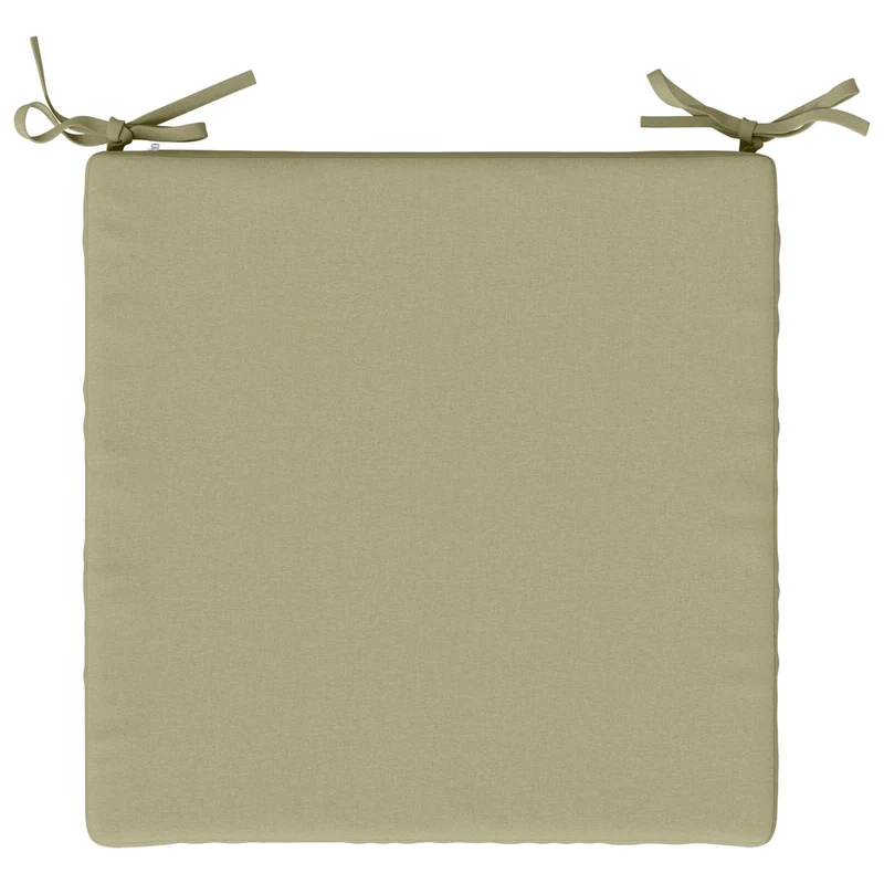 Seat Cushions SOEST 4 pcs 100% Polyester Light Green