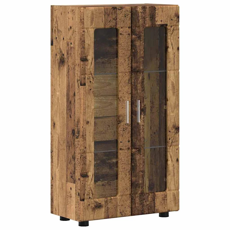 TV Cabinet Set FLORIN 3 pcs Old Wood Engineered Wood