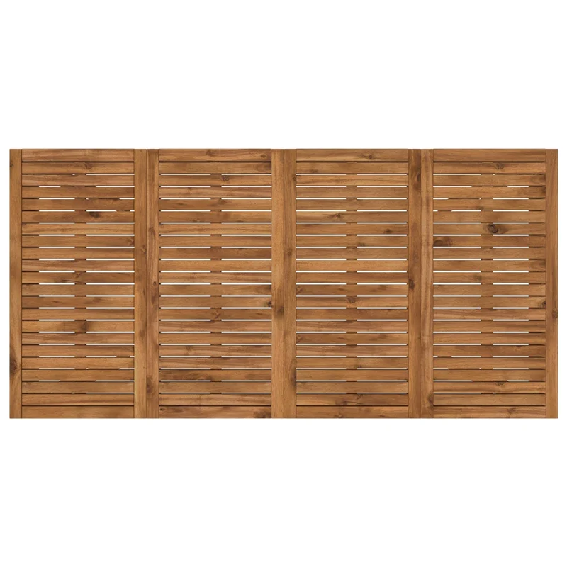 Garden Dinner Table Natural 180 x 88.5 x 75 cm