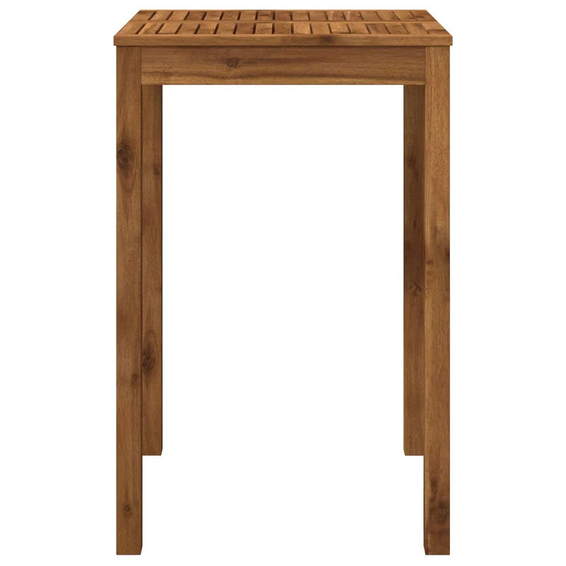 Garden Bar Table Natural 70 x 68.5 x 105 cm Solid Acacia Wood