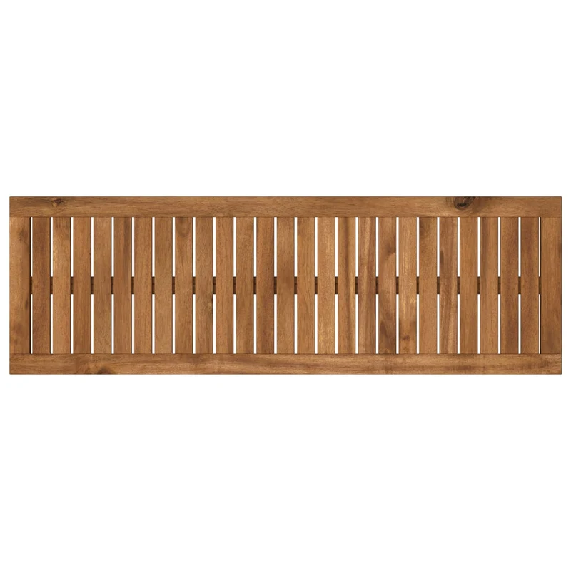 Table Top 108.5 x 35 x 2 cm Rectangular Solid Acacia Wood