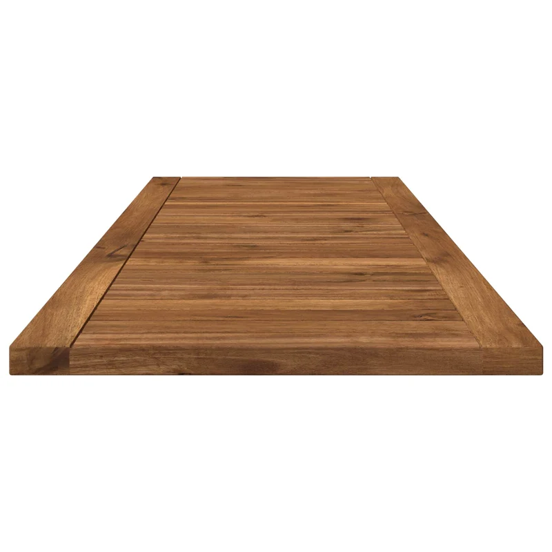 Table Top 108.5 x 35 x 2 cm Rectangular Solid Acacia Wood