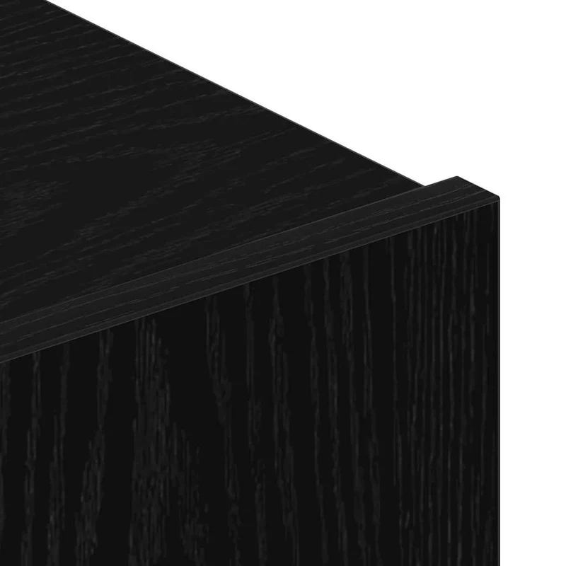 TV Cabinet Set 4 pcs Black Oak