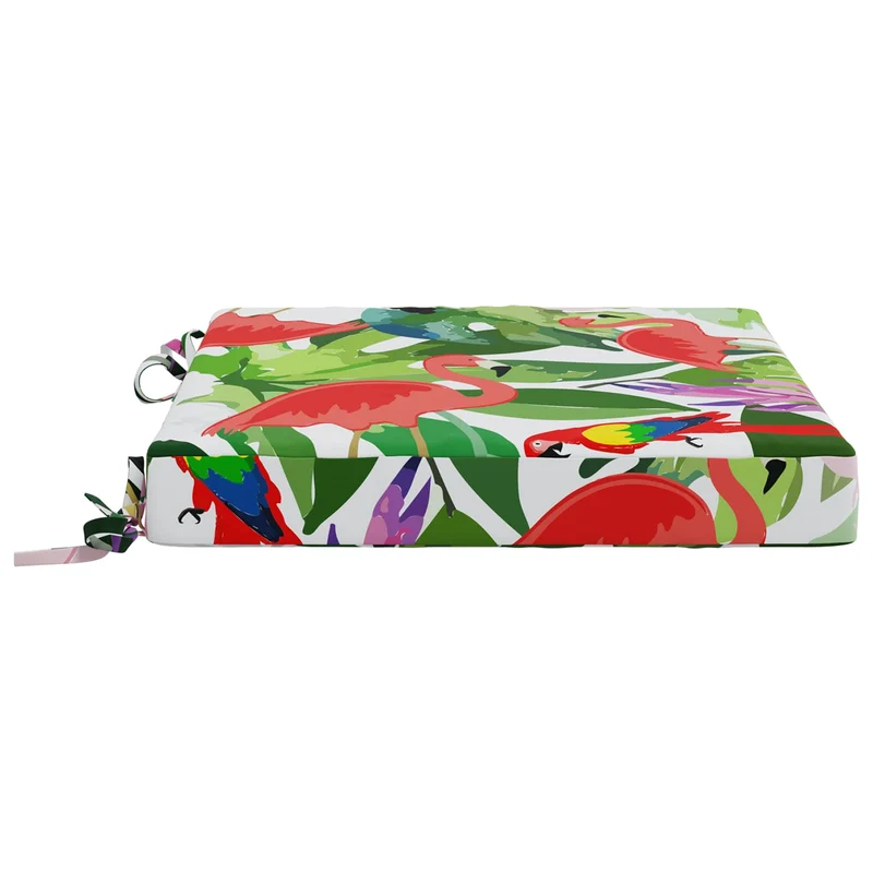 Seat Cushions SOEST 4 pcs 100% Polyester Multicolour
