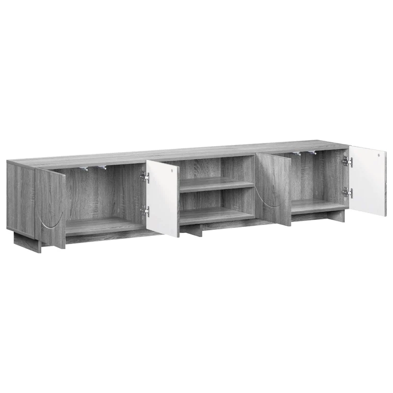 TV Stand 180 x 34.5 x 40 cm Grey Sonoma Engineered Wood