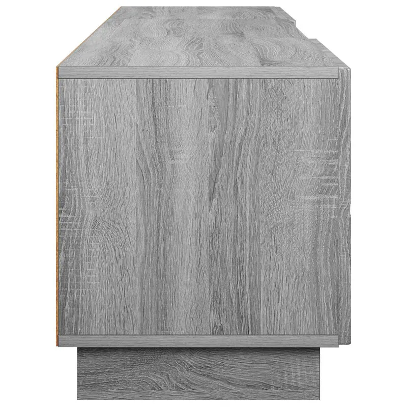 TV Stand 180 x 34.5 x 40 cm Grey Sonoma Engineered Wood