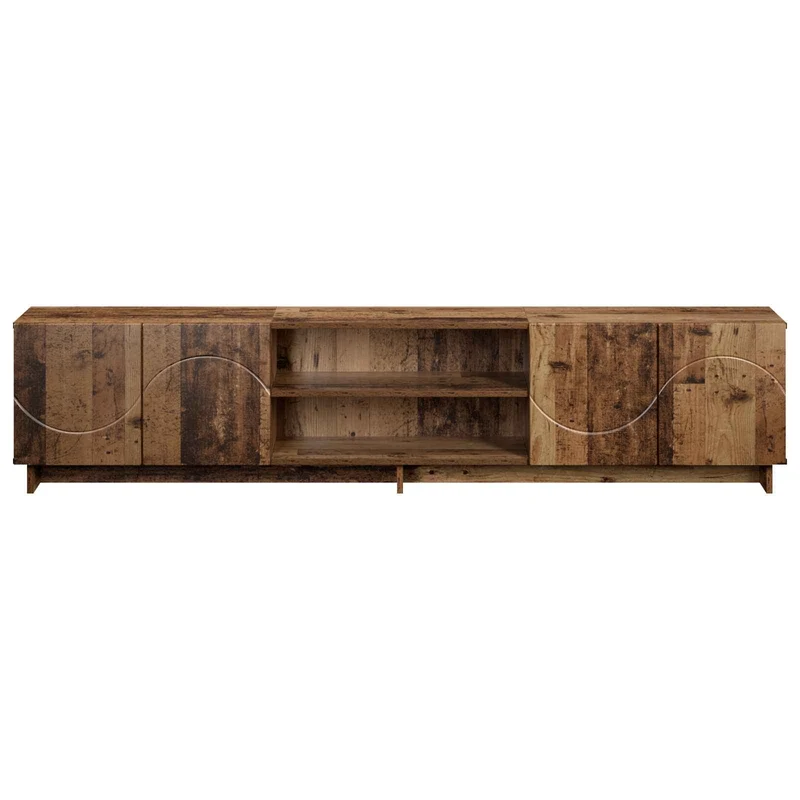 TV Stand 180 x 34.5 x 40 cm Old Wood Engineered Wood