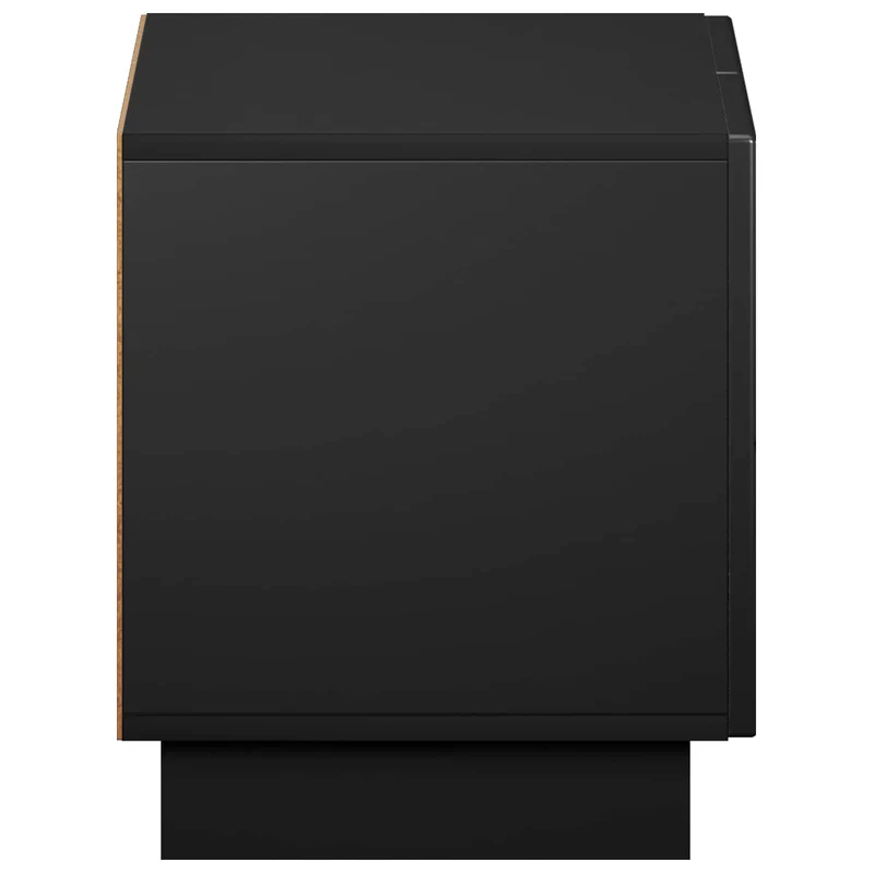 TV Stand 60 x 34.5 x 40 cm Black Engineered Wood