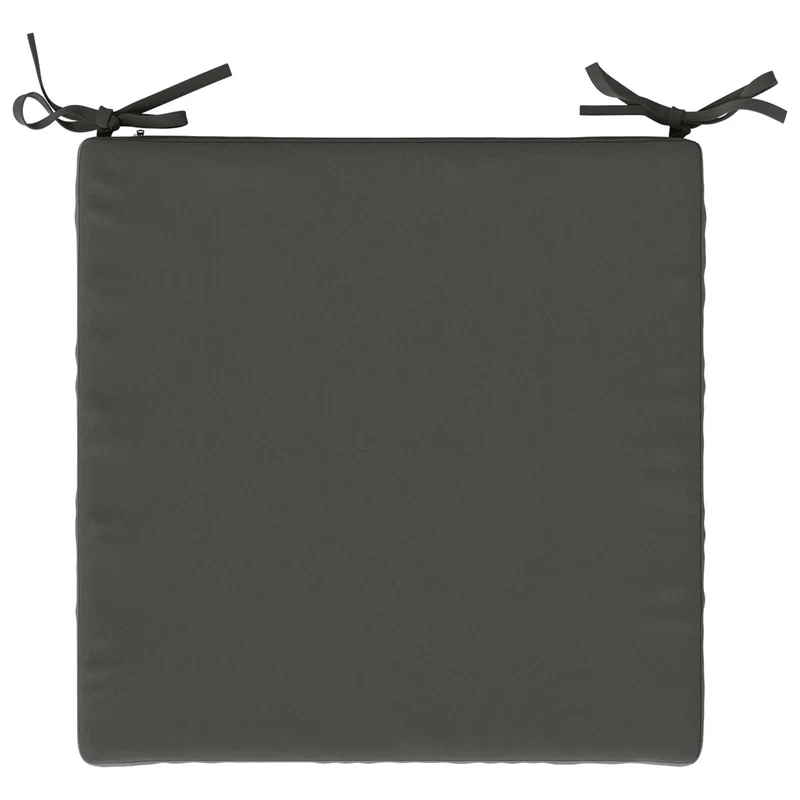 Seat Cushions SOEST 4 pcs 100% Polyester Anthracite