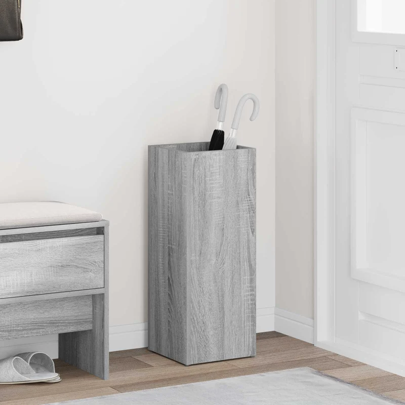 Umbrella Stand Grey Sonoma 25 x 24.5 x 64 cm Engineered Wood