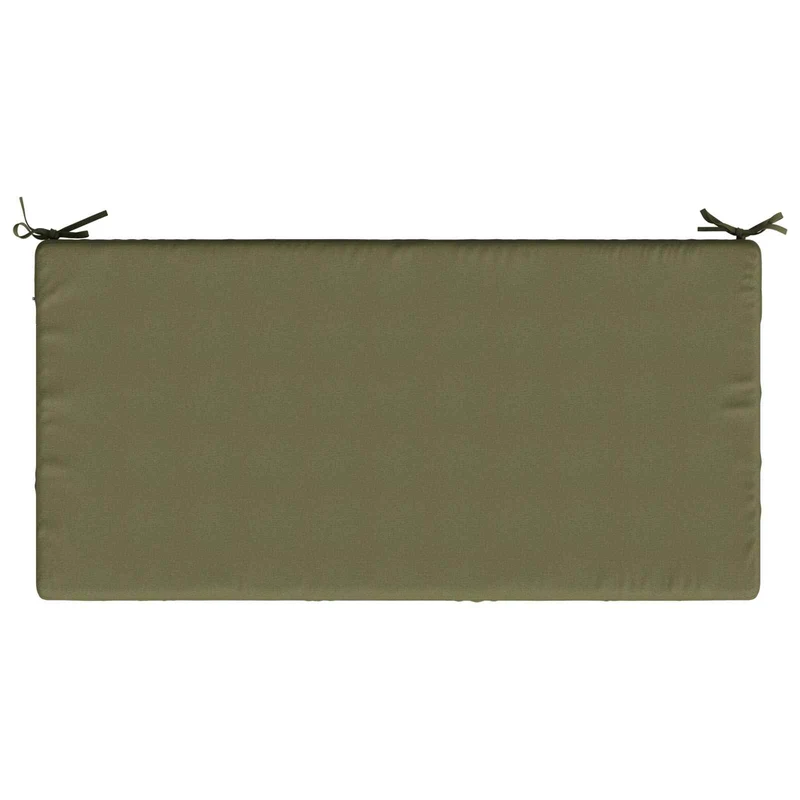 Seat Cushion SOEST 100% Polyester Olive green 120 x 80 x 15 cm
