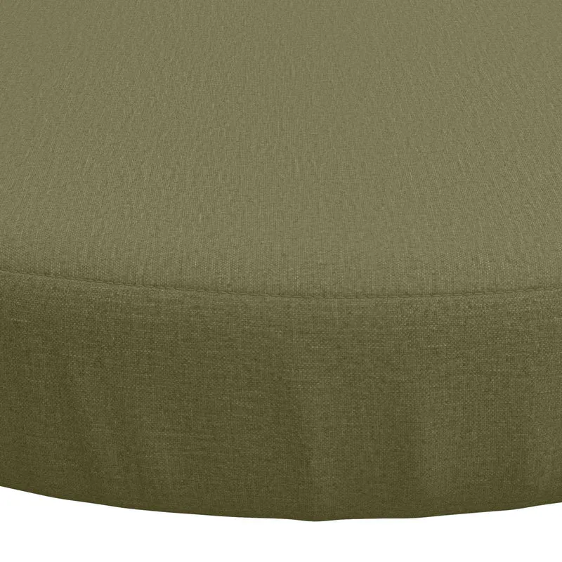 Seat Cushions SOEST 4 pcs 100% Polyester Olive Green