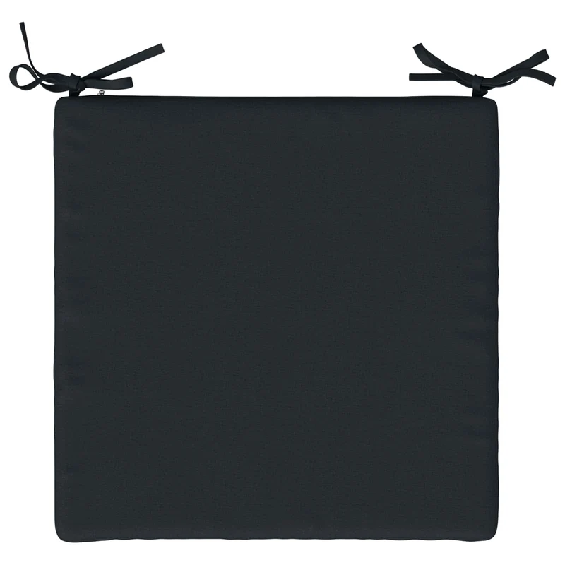 Seat Cushions SOEST 4 pcs 100% Polyester Dark Blue