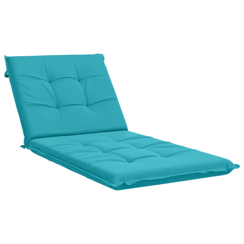 Sunlounger Cushion GEMERT 100% Polyester Turquoise