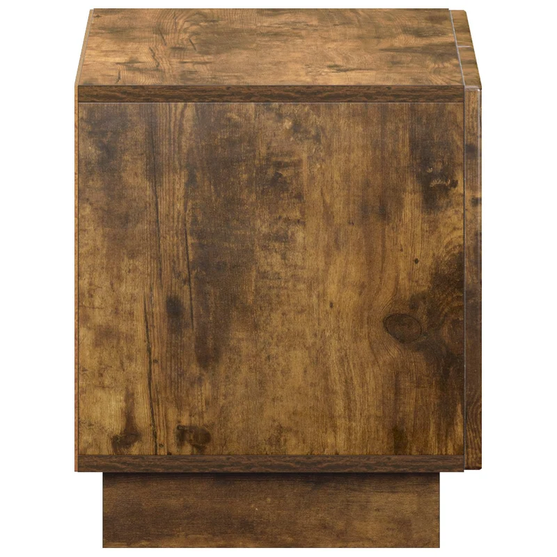 TV Stand 60 x 34.5 x 40 cm Smoked Oak Engineered Wood