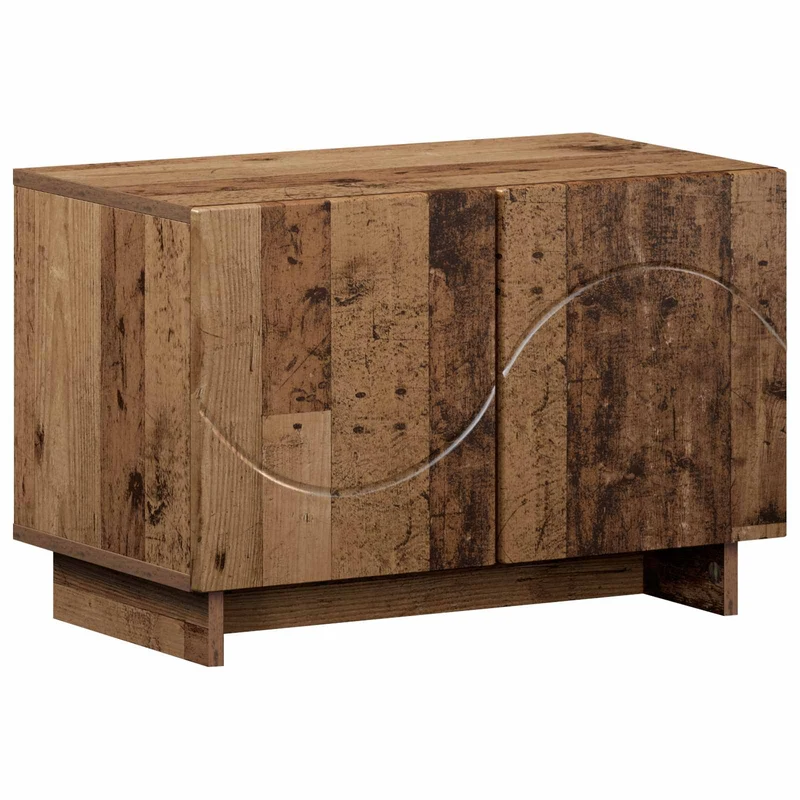 TV Stand 60 x 34.5 x 40 cm Old Wood Engineered Wood