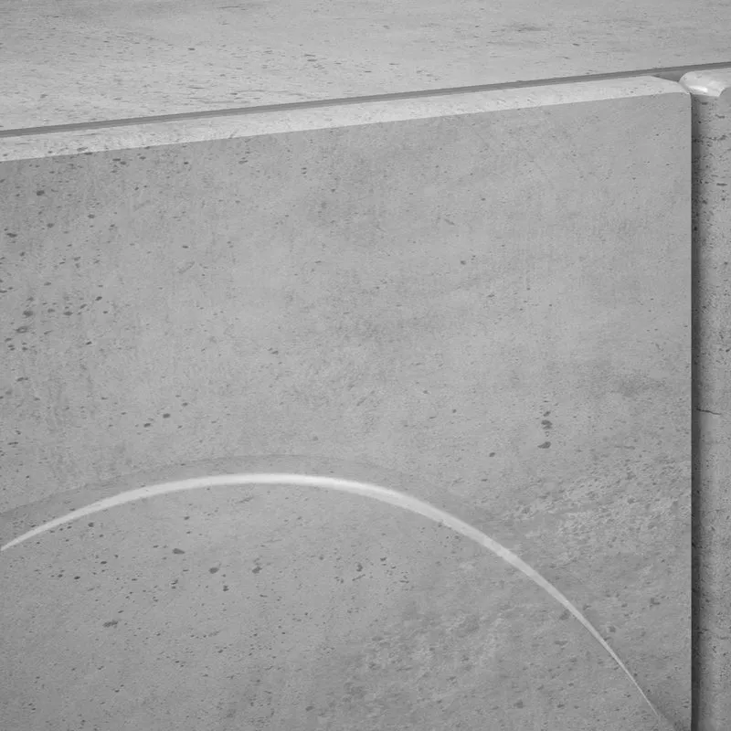 TV Stand 90 x 34.5 x 40 cm Concrete Grey Engineered Wood
