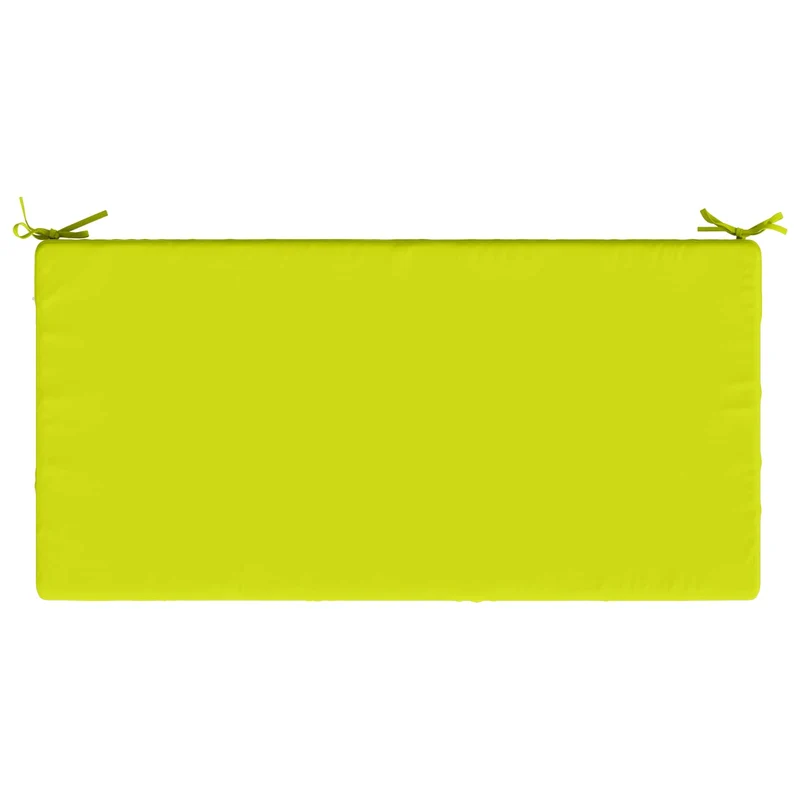 Seat Cushion SOEST 100% Polyester Bright green 120 x 80 x 15 cm