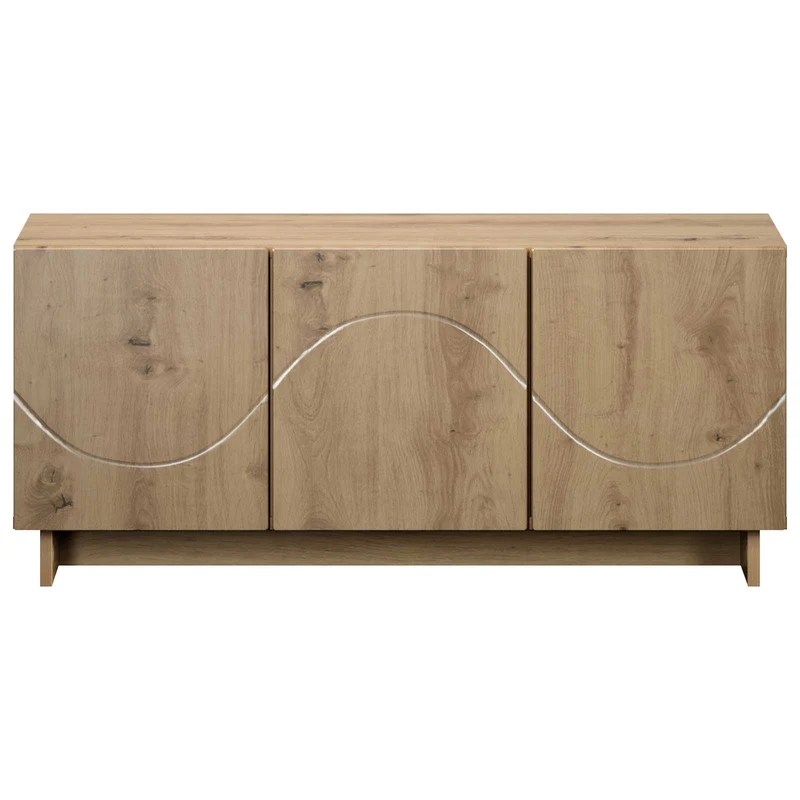 TV Stand 90 x 34.5 x 40 cm Artisan Oak Engineered Wood