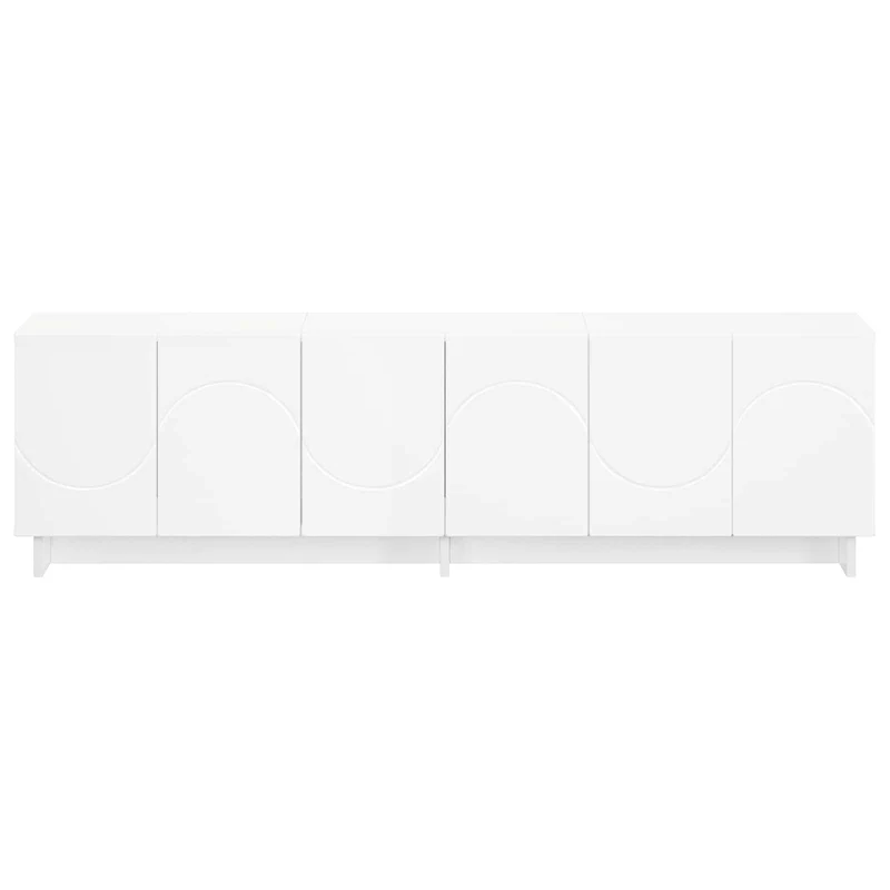 TV Stand 140 x 34.5 x 40 cm White Engineered Wood