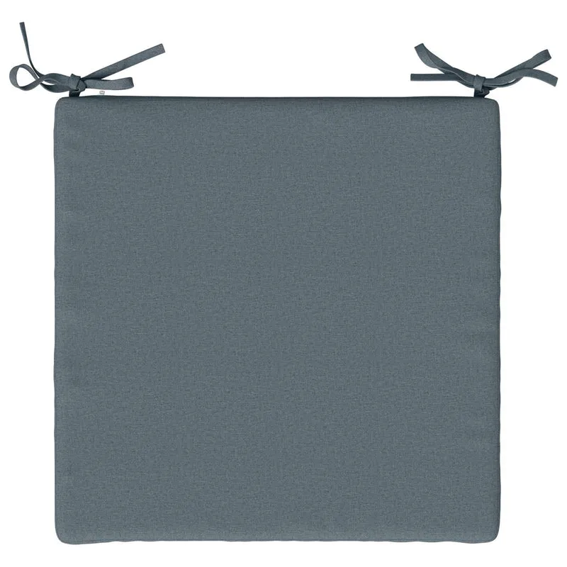 Seat Cushions SOEST 4 pcs 100% Polyester Blue 50 x 50 x 3 cm