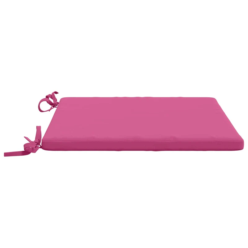 Seat Cushions SOEST 4 pcs 100% Polyester Pink 45 x 45 x 3 cm
