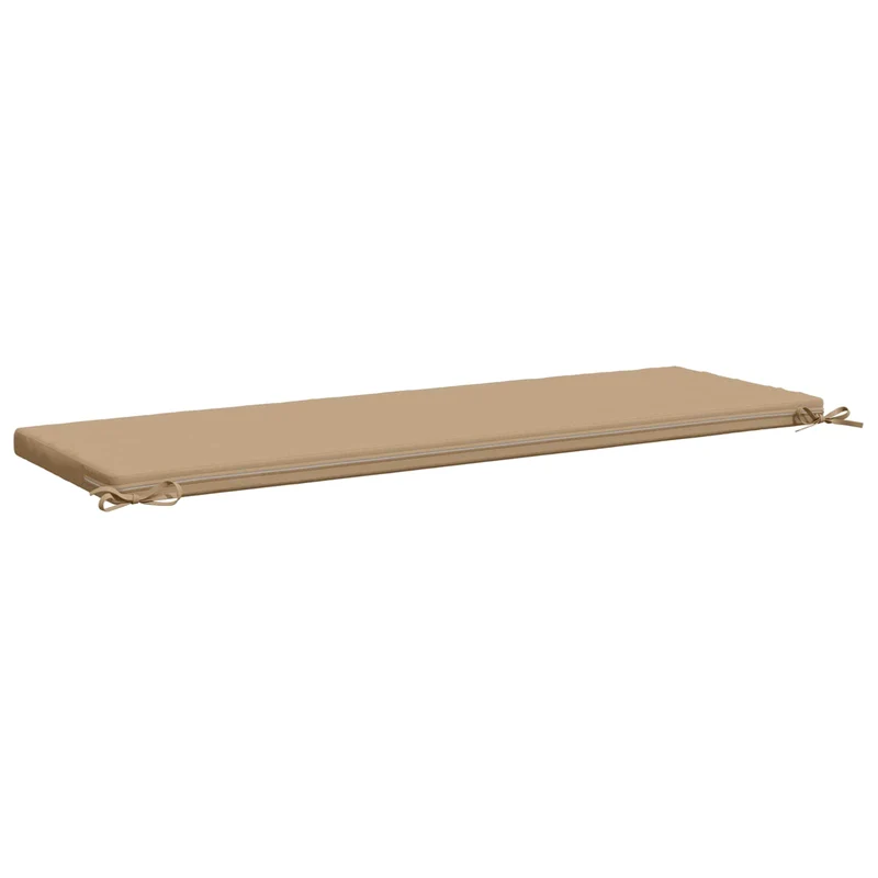 Bench Cushion SOEST 100% Polyester Sand 140 x 50 x 5 cm