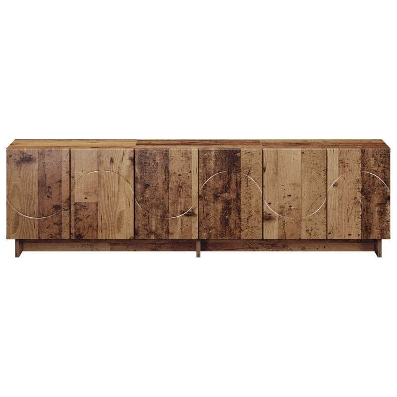 TV Stand 140 x 34.5 x 40 cm Old Wood Engineered Wood