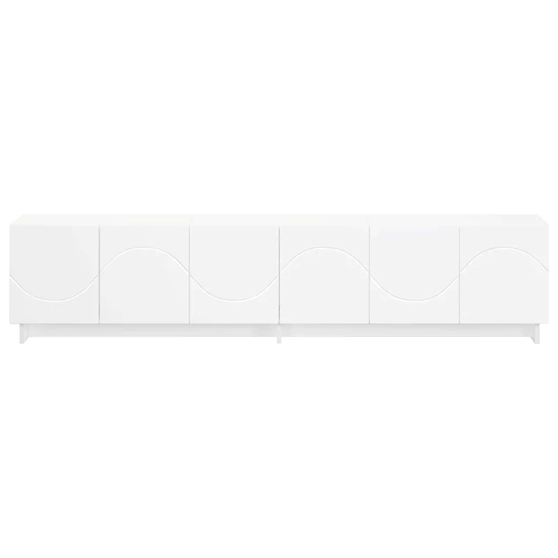 TV Stand 180 x 34.5 x 40 cm White Engineered Wood