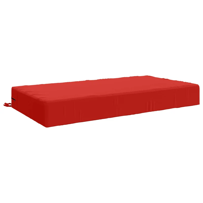 Seat Cushion SOEST 100% Polyester Red 120 x 80 x 15 cm