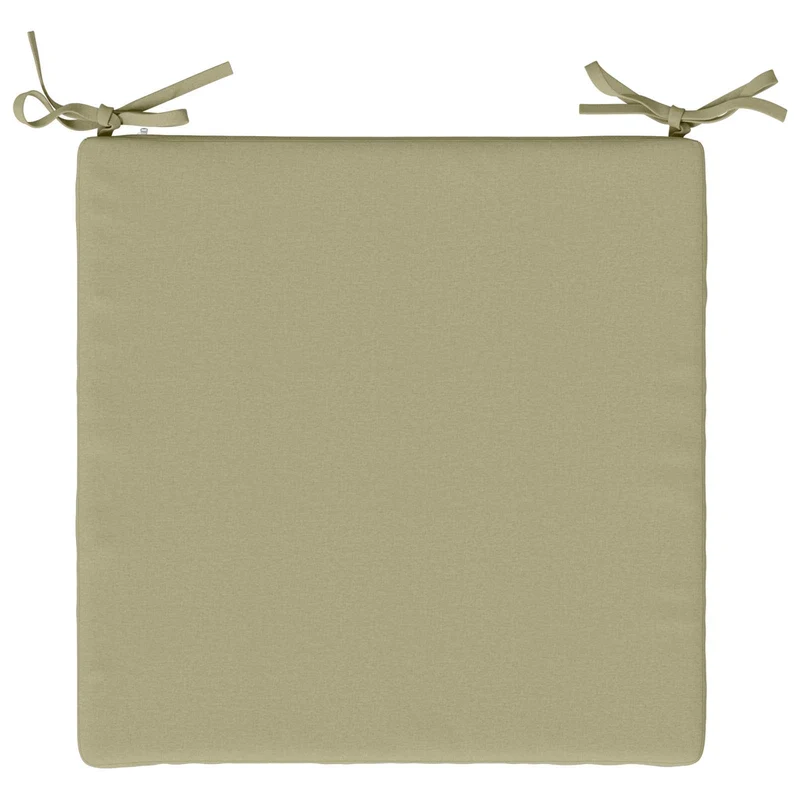 Seat Cushions SOEST 4 pcs 100% Polyester Light Green