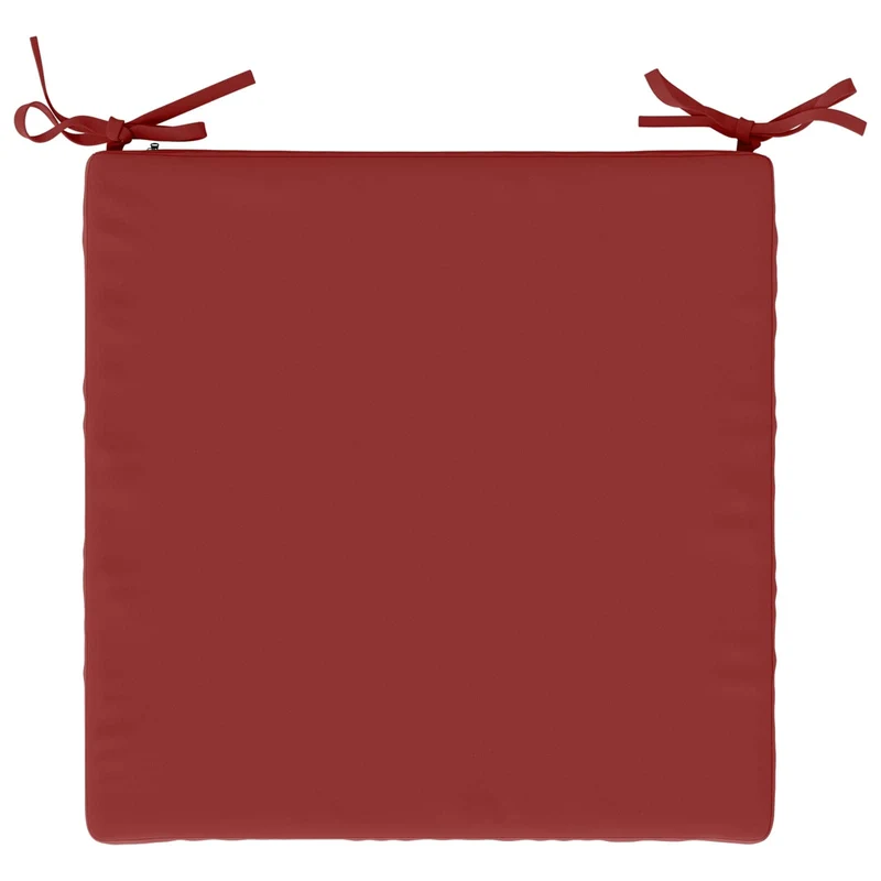 Seat Cushions SOEST 4 pcs 100% Polyester Wine Red