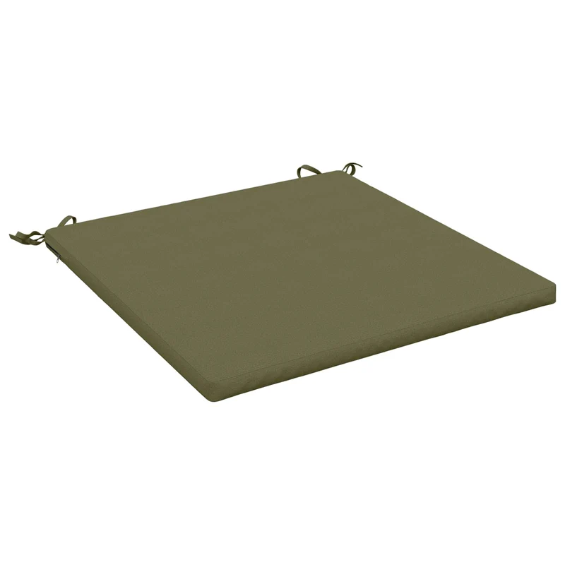 Seat Cushions SOEST 100% Polyester Olive Green 60 x 60 x 3 cm