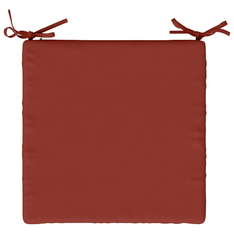 Seat Cushions SOEST 4 pcs 100% Polyester Red 50 x 50 x 5 cm