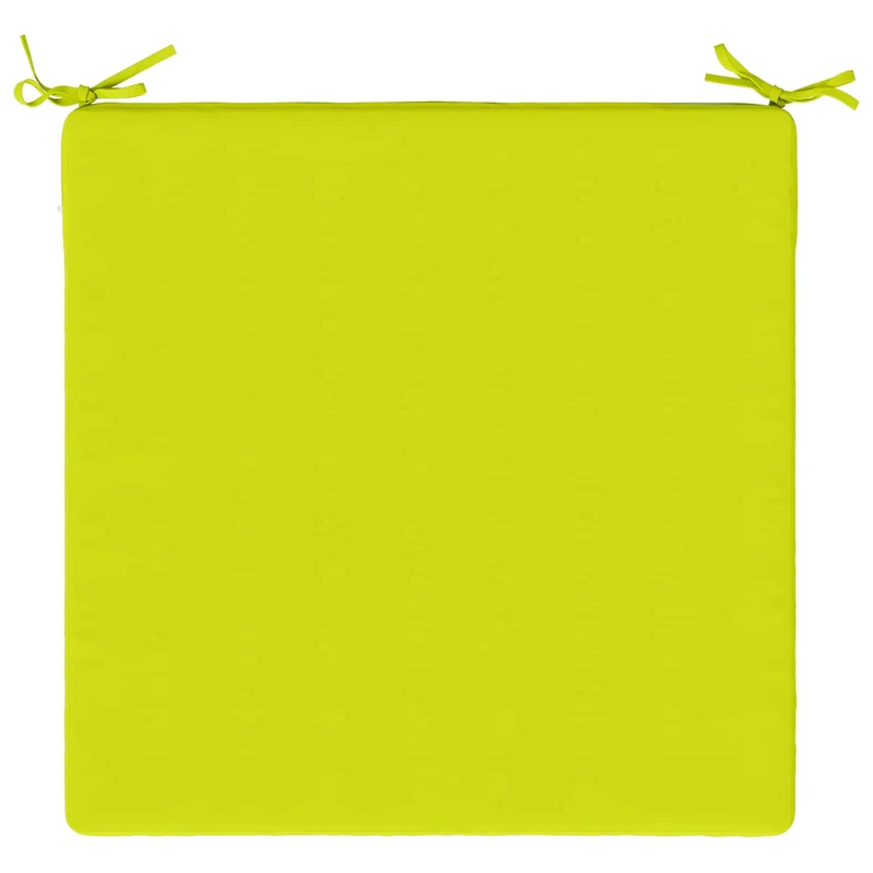 Seat Cushions SOEST 100% Polyester Bright Green 70 x 70 x 3 cm