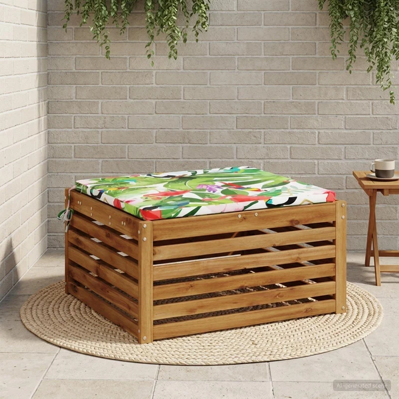Seat Cushions SOEST 100% Polyester Multicolour 70 x 70 x 3 cm