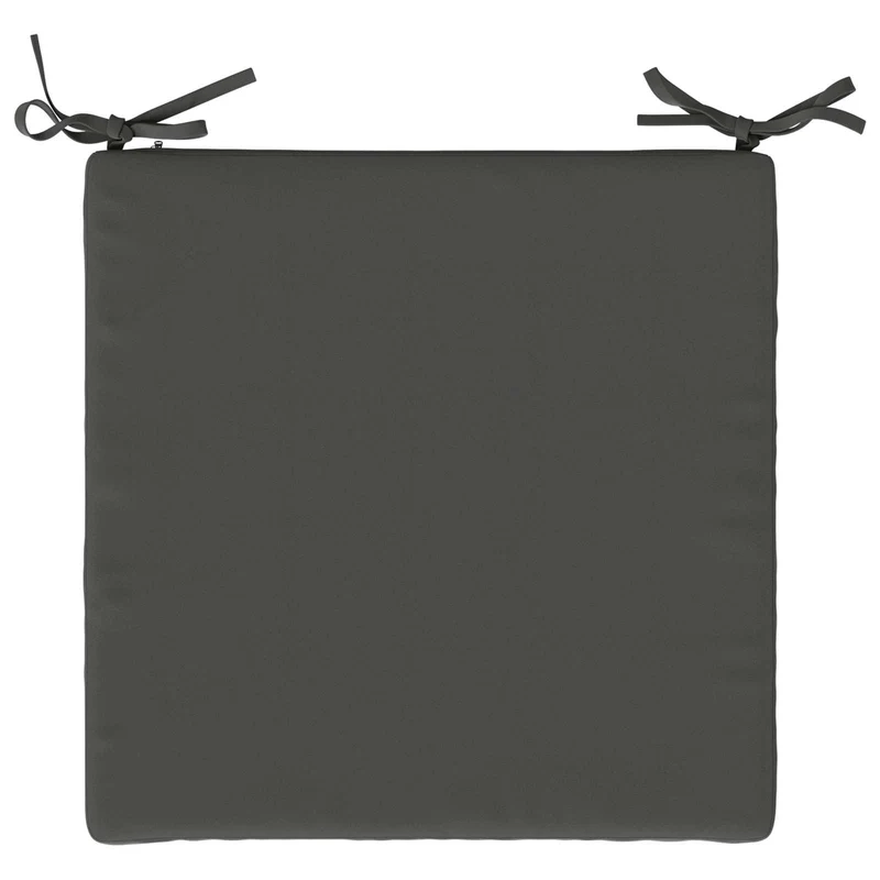 Seat Cushions SOEST 4 pcs 100% Polyester Anthracite