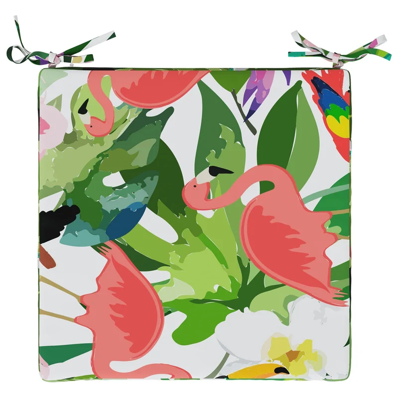 Seat Cushions SOEST 4 pcs 100% Polyester Multicolour